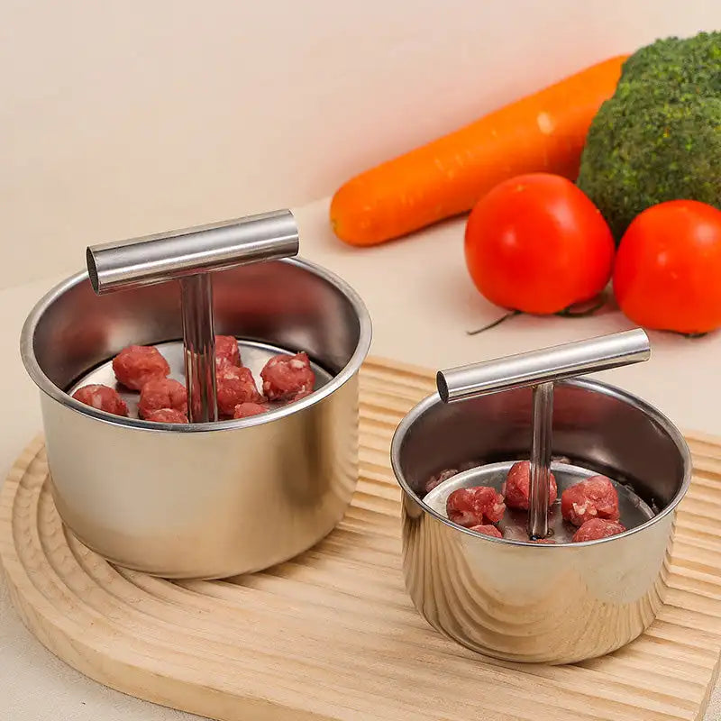 Molde de Inox para Almôndegas