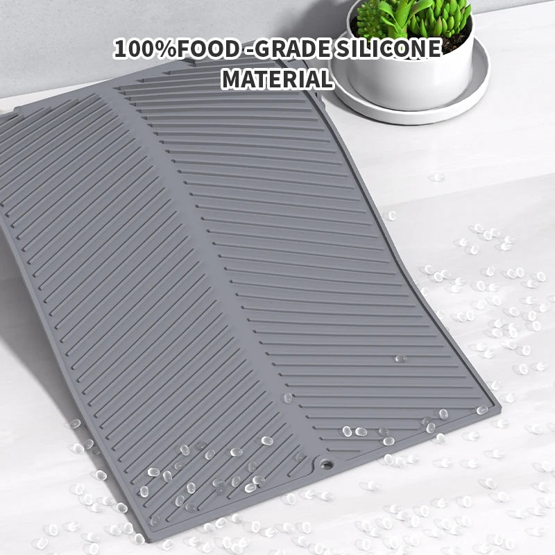 Tapete de Drenagem em Silicone para Pia