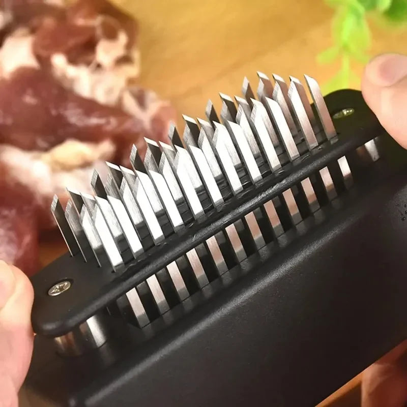 Amaciador de Carne Premium com 48 Agulhas Inox