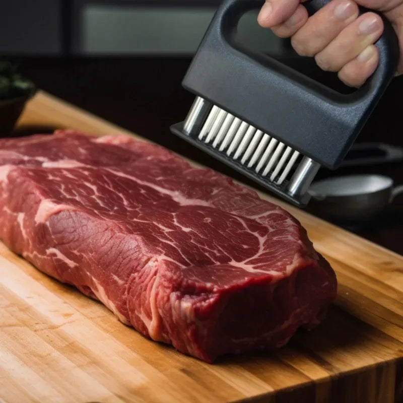 Amaciador de Carne Premium com 48 Agulhas Inox