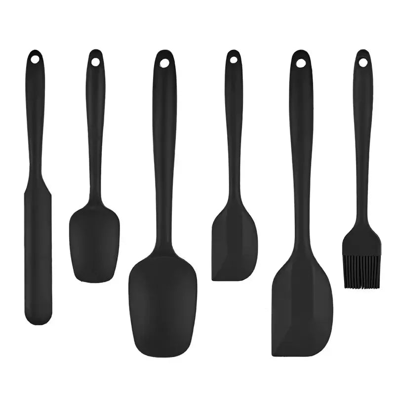 Kit com 6 Espátulas de Silicone