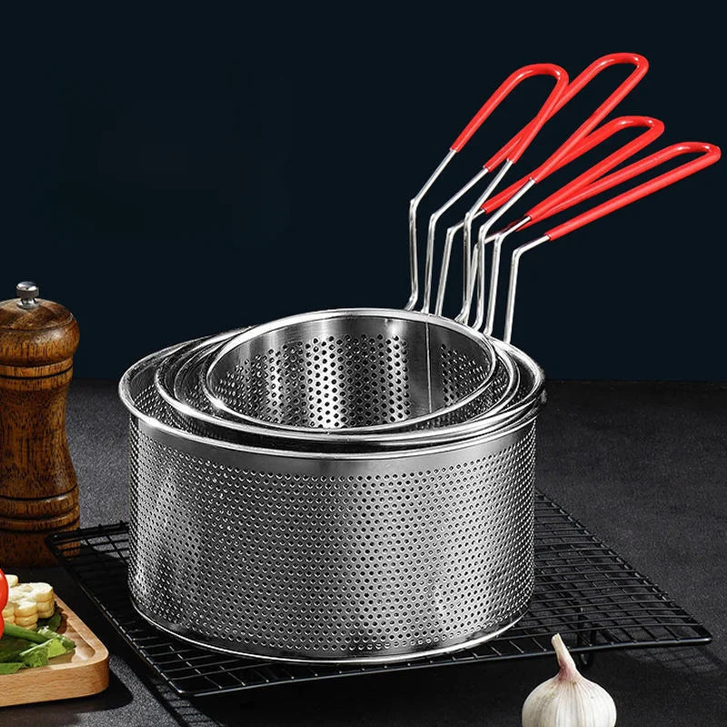 Cesta Inox para Frituras e Escorrimentos