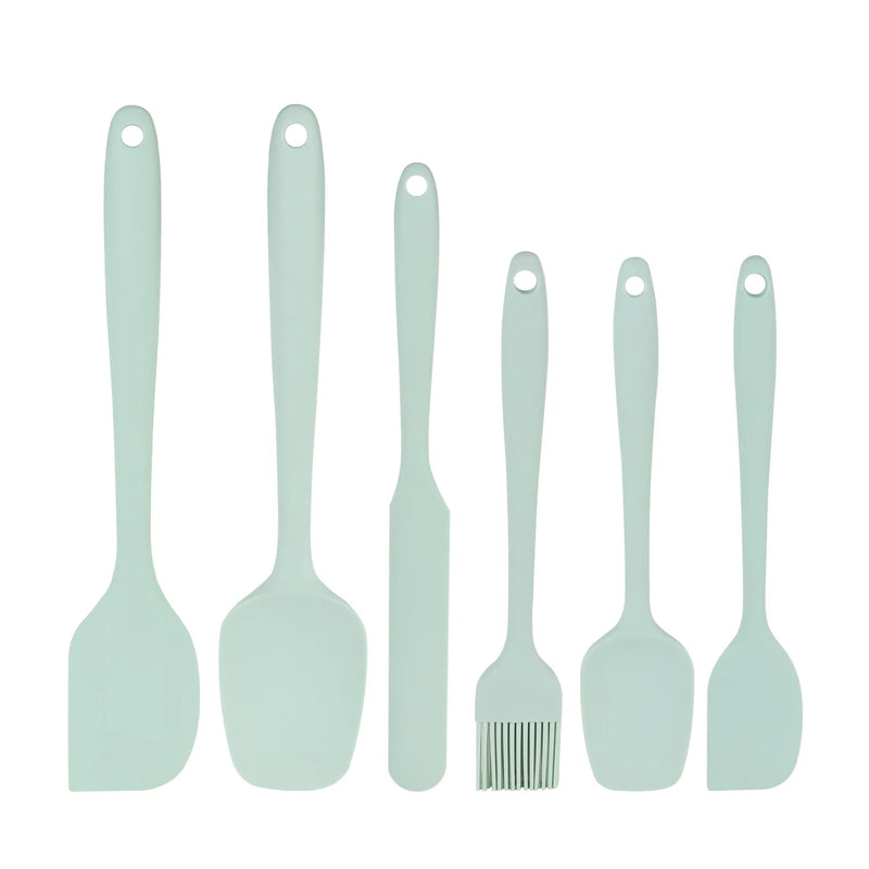 Kit com 6 Espátulas de Silicone
