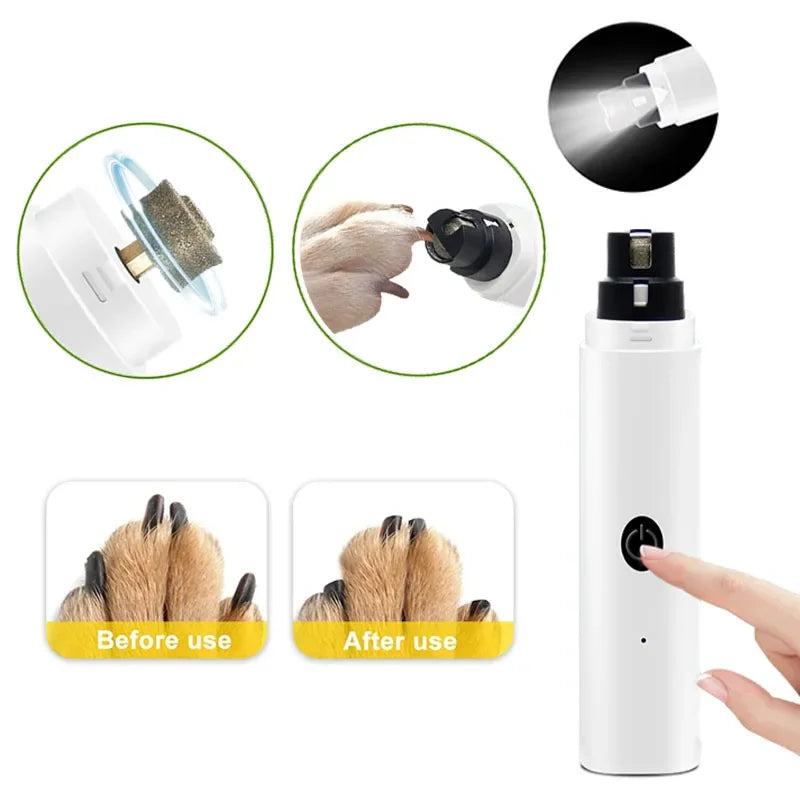Aparador Elétrico de Unhas para Pets