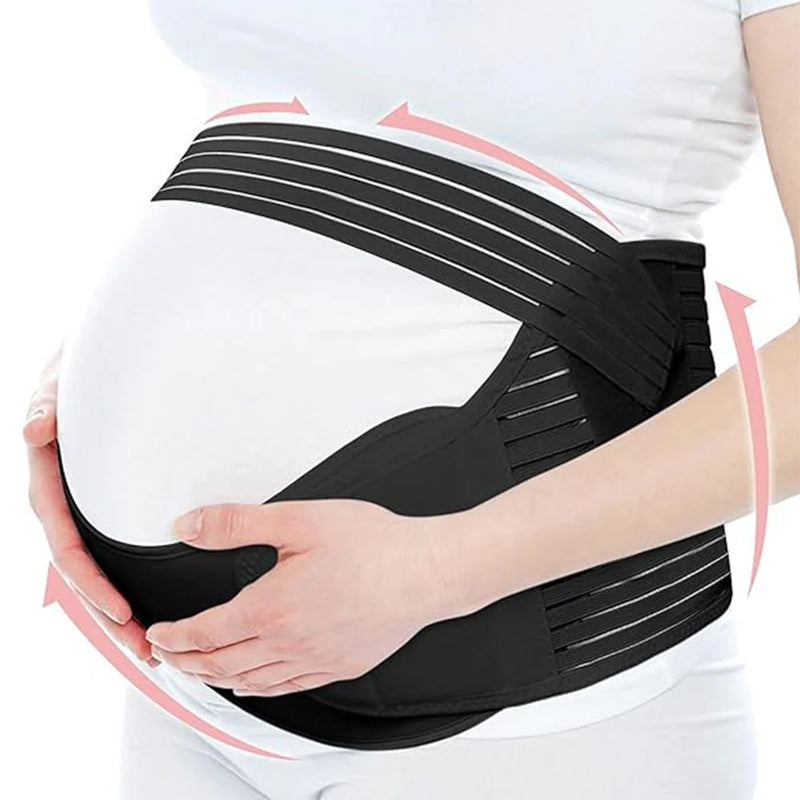 Cinta Suporte para Gravidez, Faixa Abdominal com Ajuste de Cintura