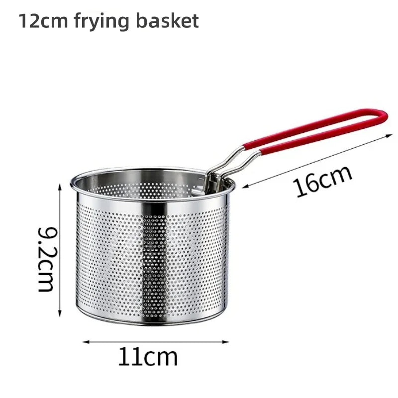 Cesta Inox para Frituras e Escorrimentos