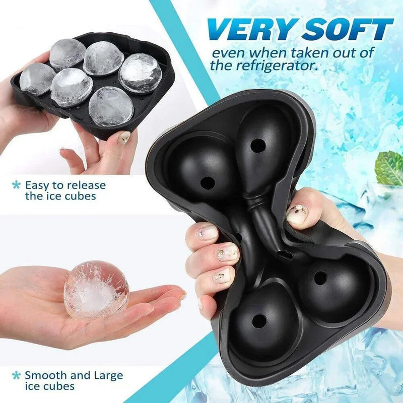 Moldes de Gelo em Silicone para Whisky