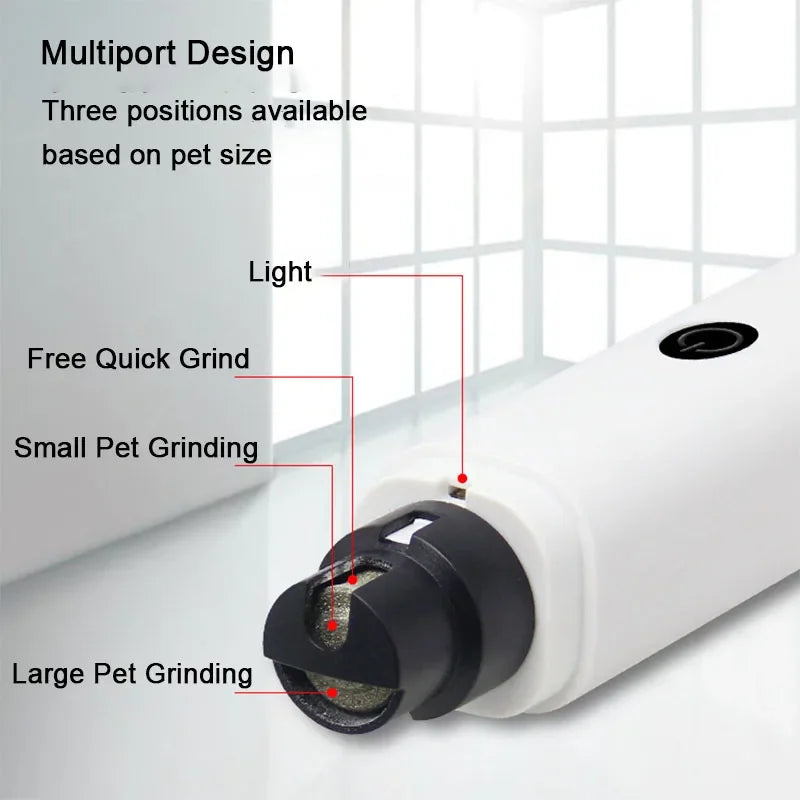 Aparador Elétrico de Unhas para Pets
