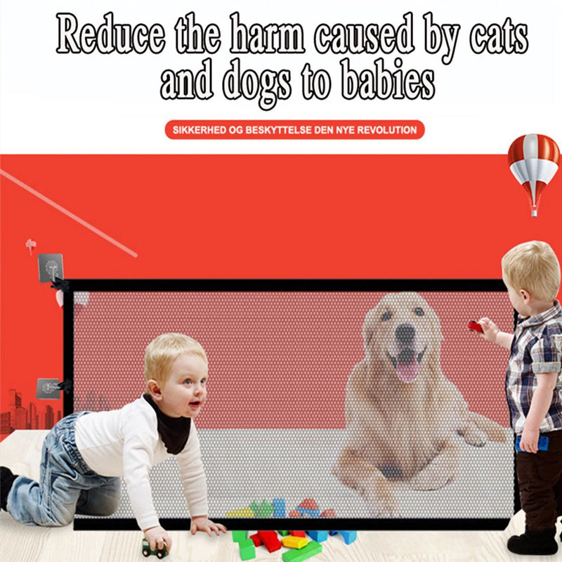 Cerca de Segurança para Pets com Tela Respirável