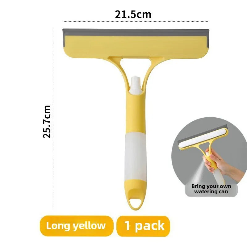 Rodo de Silicone 3 em 1 com Spray