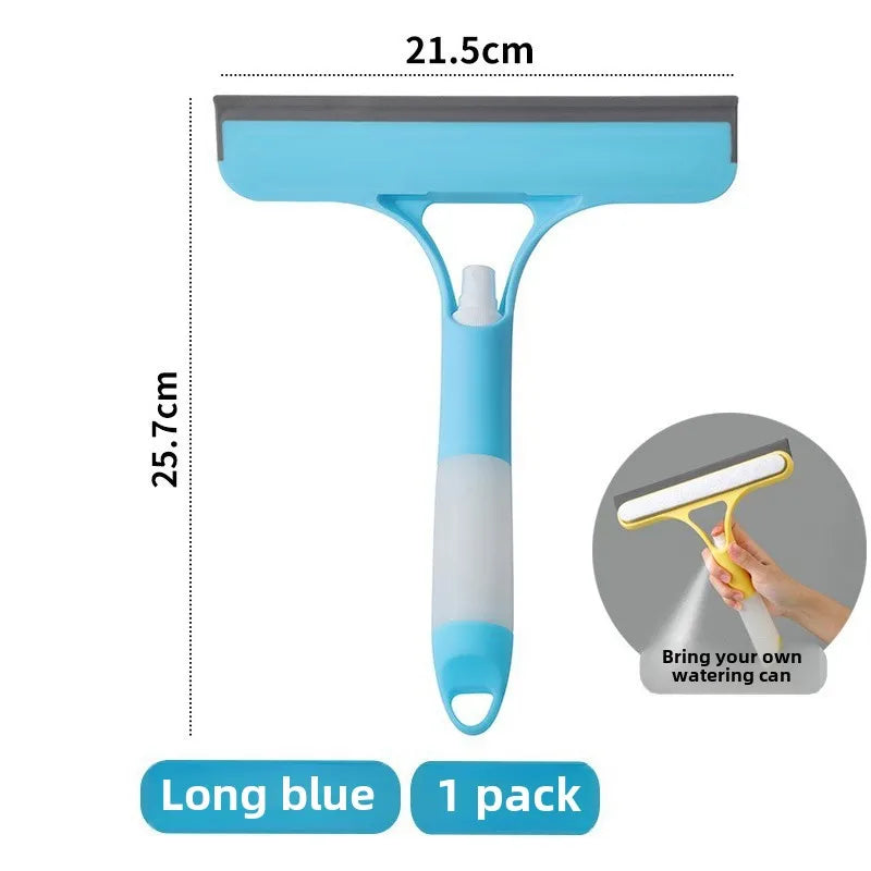Rodo de Silicone 3 em 1 com Spray