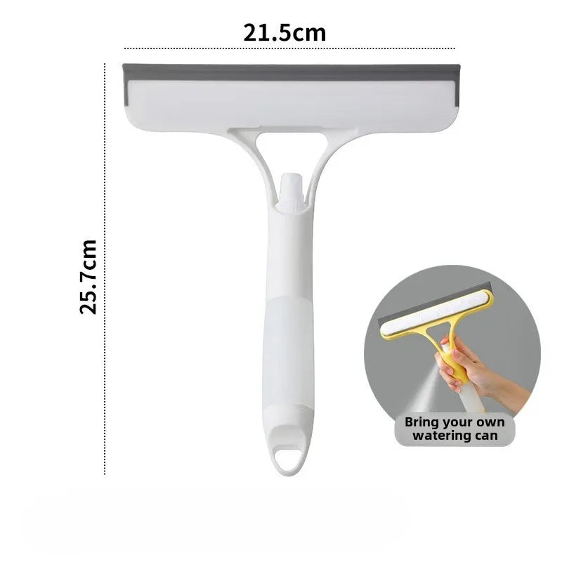 Rodo de Silicone 3 em 1 com Spray