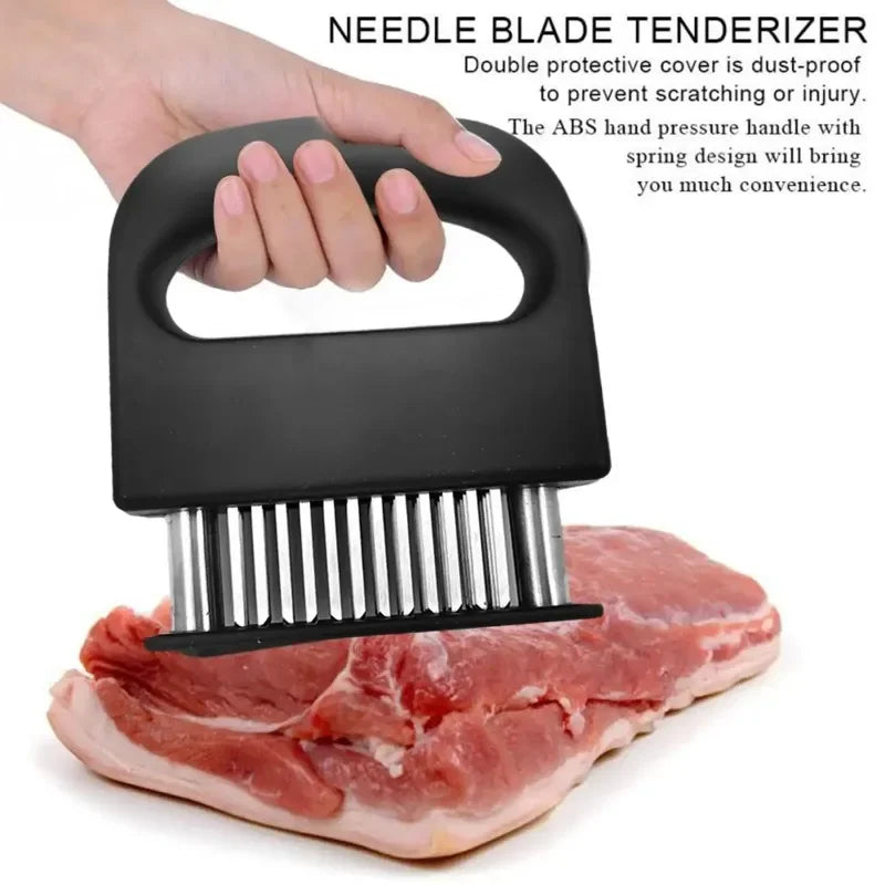 Amaciador de Carne Premium com 48 Agulhas Inox