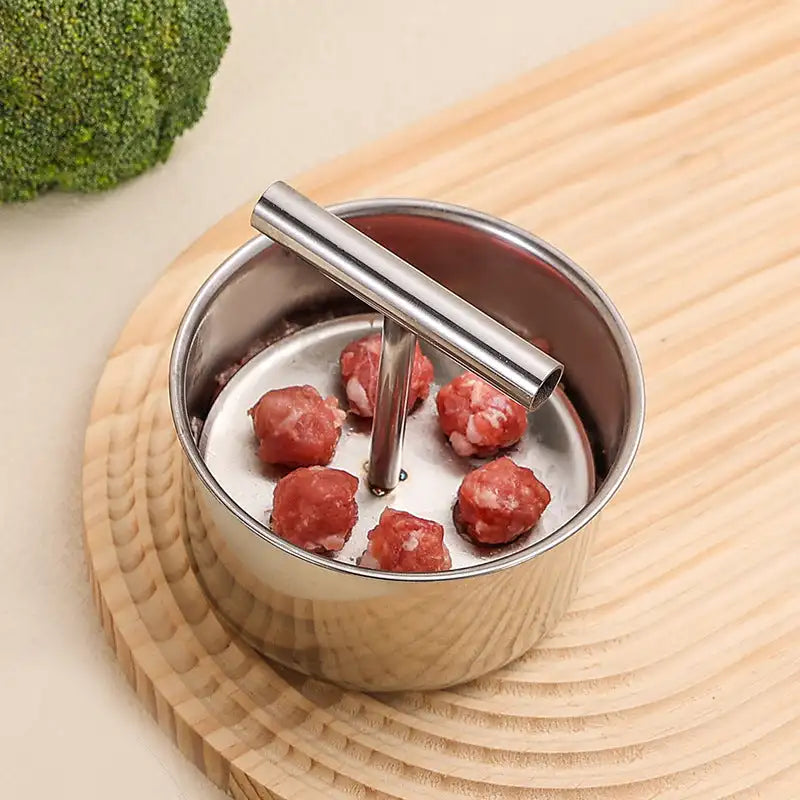 Molde de Inox para Almôndegas